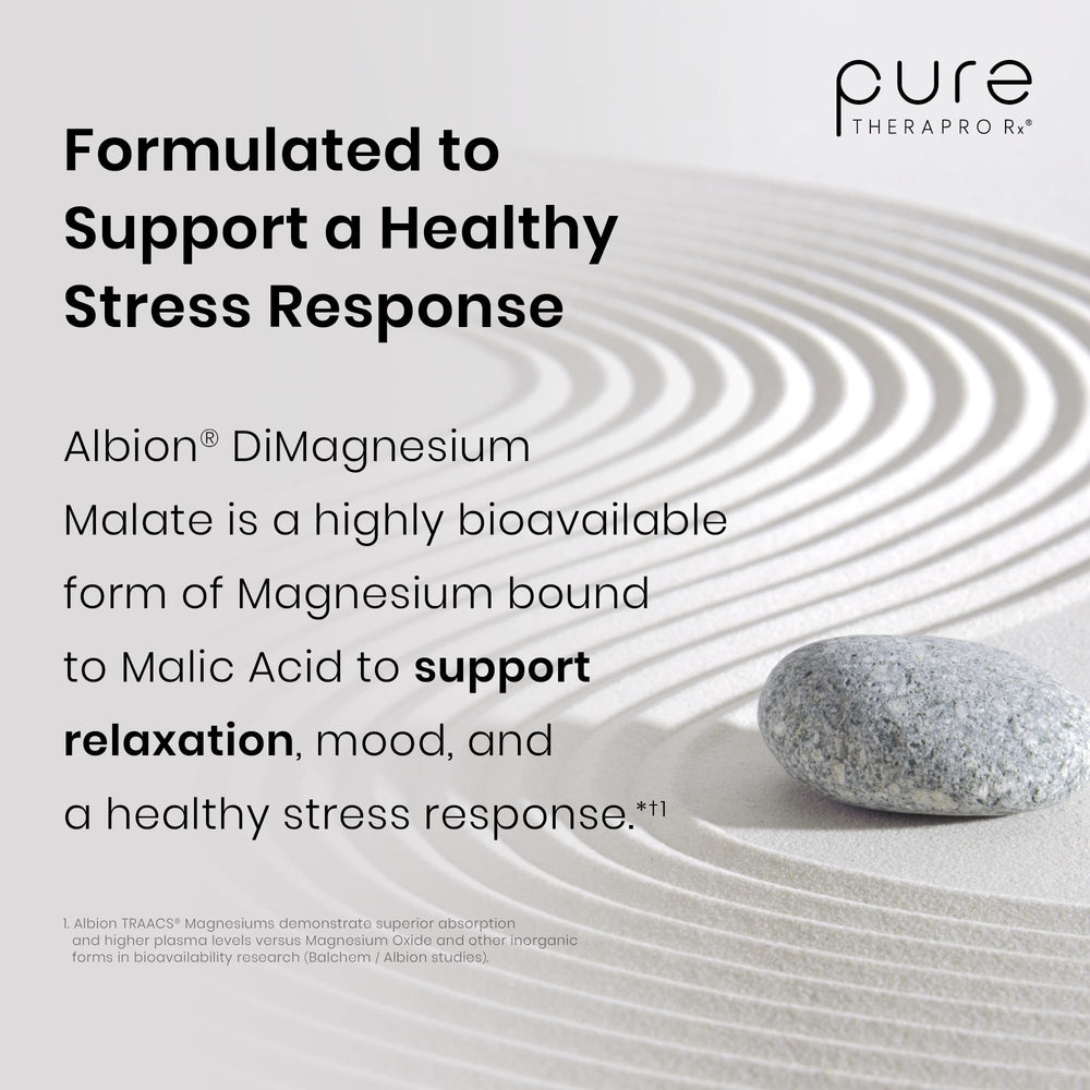 Pure Therapro Rx label detail showing ingredient list, helping transparency and informed choices