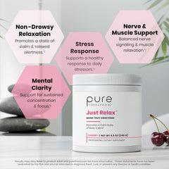 Pure Therapro Rx powder dissolving in water demonstrating quick mix benefit