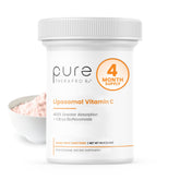 Front label of Pure Therapro Rx Liposomal Vitamin C Powder (66g)
