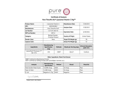 Serving scoop with powder texture