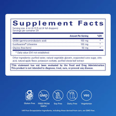 Pure Tranquility Liquid bottle side view