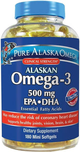 One mini-softgel delivering 500 mg Omega-3 Fatty Acids