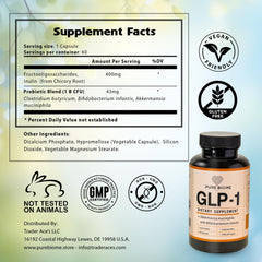 Pure Biome vegan formula label signaling plant-based probiotic quality.