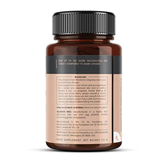 Pureclinica Resveratrol bottle label showing 1000mg per tablet
