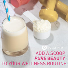 Supports joints and bones with PUREFINITY collagen peptides