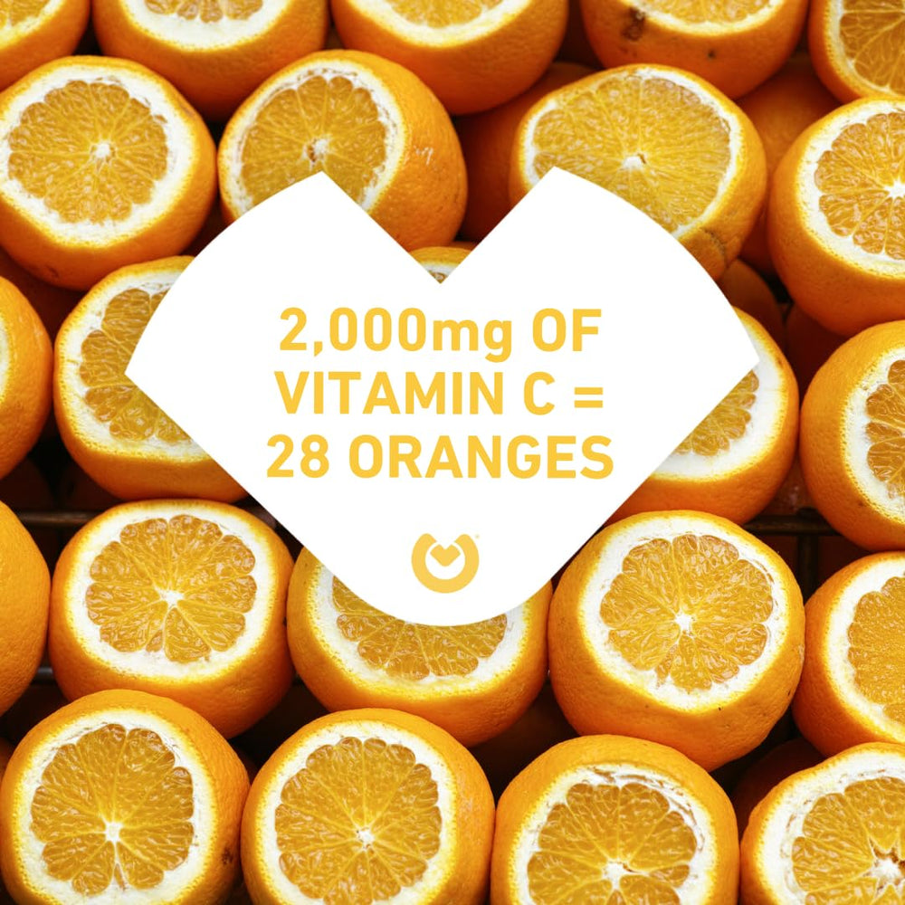 Lab-tested, non-GMO, gluten-free and soy-free Vitamin C supplement