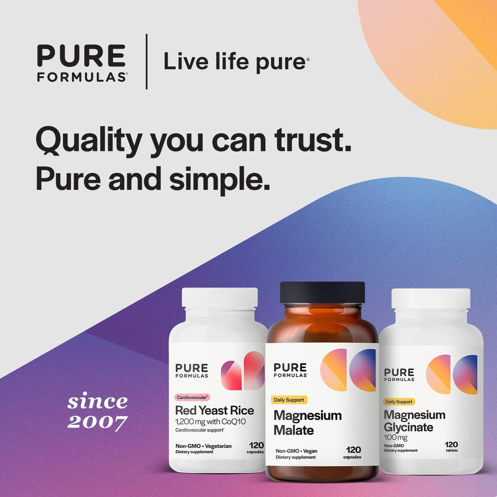 Made in USA GMP facility label on supplement bottle