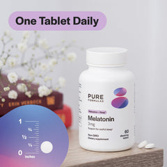 60-tablet bottle with cap open