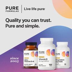 Made in USA PureFormulas Vitamin D3 bottle