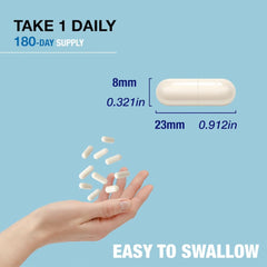 Supplements packaging showing no artificial additives