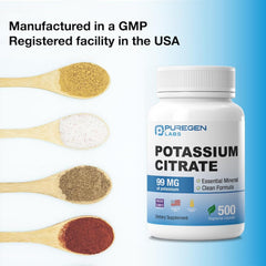 Bottle containing 500 vegetarian capsules