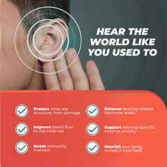Packaging for PureHealth Research Hearing Support Formula