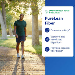 Servings scoop with PureLean Fiber powder