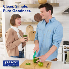 Allergen-free badge on PureLean Satiety packaging