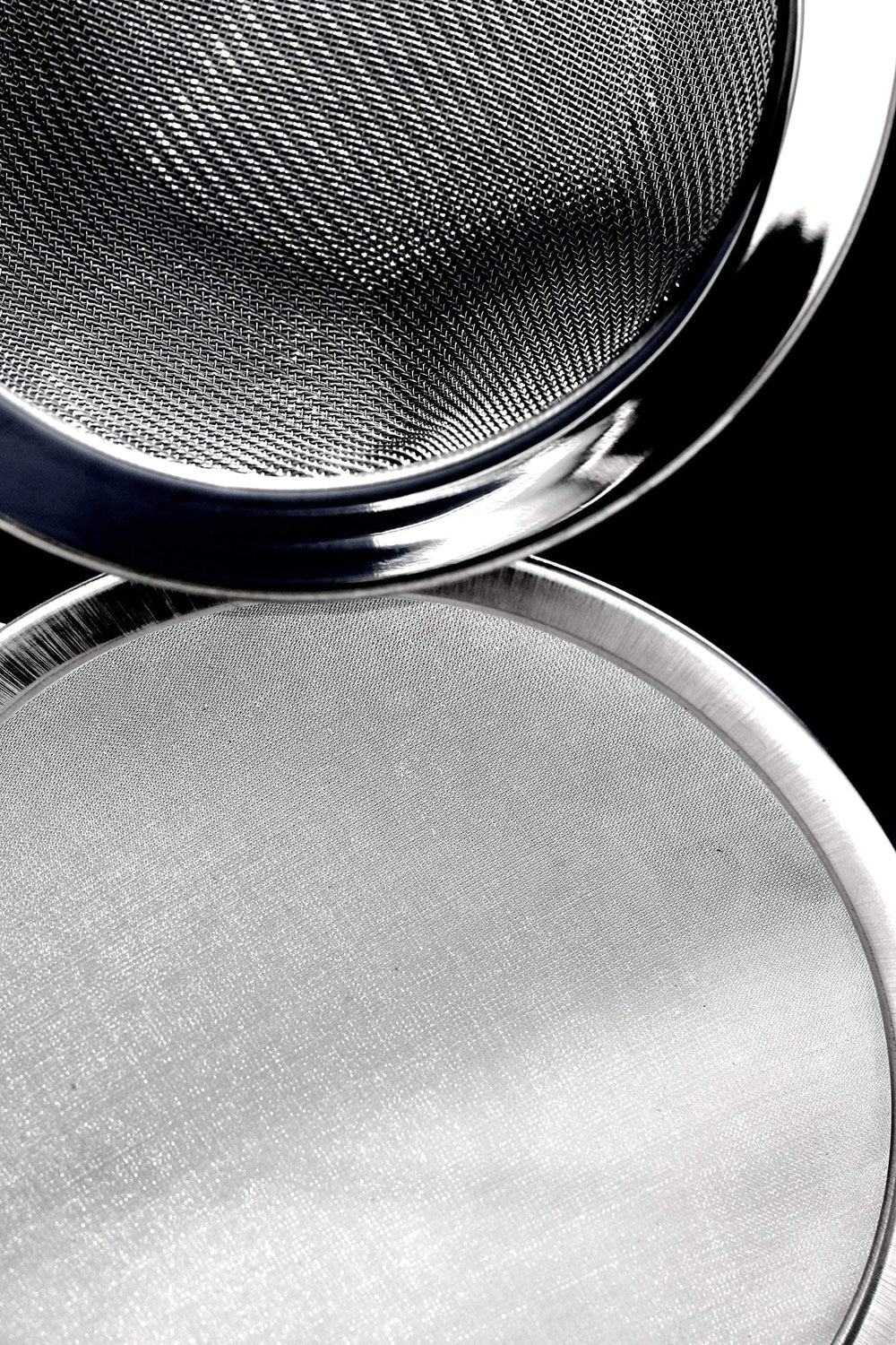 Purelife strainer dimensions: 5 inches wide by 1/2 inch deep