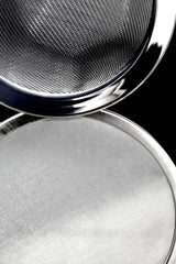 Purelife strainer dimensions: 5 inches wide by 1/2 inch deep