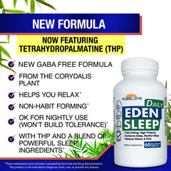 Eden Daily Sleep capsules close-up
