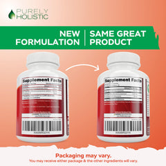 Purely Holistic USA-made formula with globally sourced components and high standards.