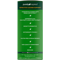 Purely Inspired Detox Cleanse packaging box with vegan, gluten-free, Non-GMO labels.