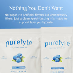 Purelyte 30-stick packet for bulk, travel-ready hydration