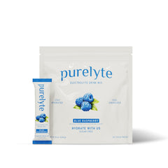 Purelyte blue raspberry stick for on-the-go hydration and refreshed taste