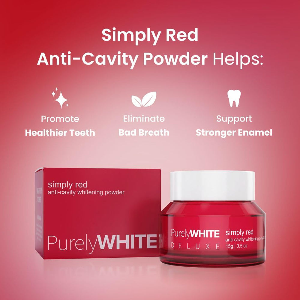 How to use PurelyWHITE DELUXE whitening powder with toothpaste