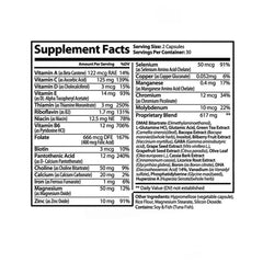 Close-up of Cognifen ingredients highlighting Bacopa monnieri, Huperzine A, Phosphatidylserine and Choline
