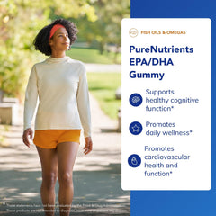 Lemon-Lime flavor label for PureNutrients EPA/DHA Gummy