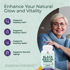 Cold-pressed extraction process label for Black Seed Oil