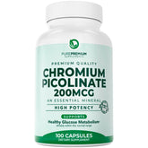 PurePremium Chromium Picolinate 200mcg bottle – hero image