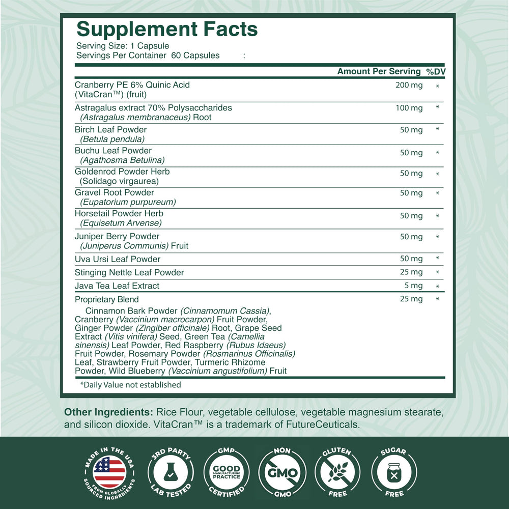 Made in USA facility and lab-tested PurePremium kidney vitamins