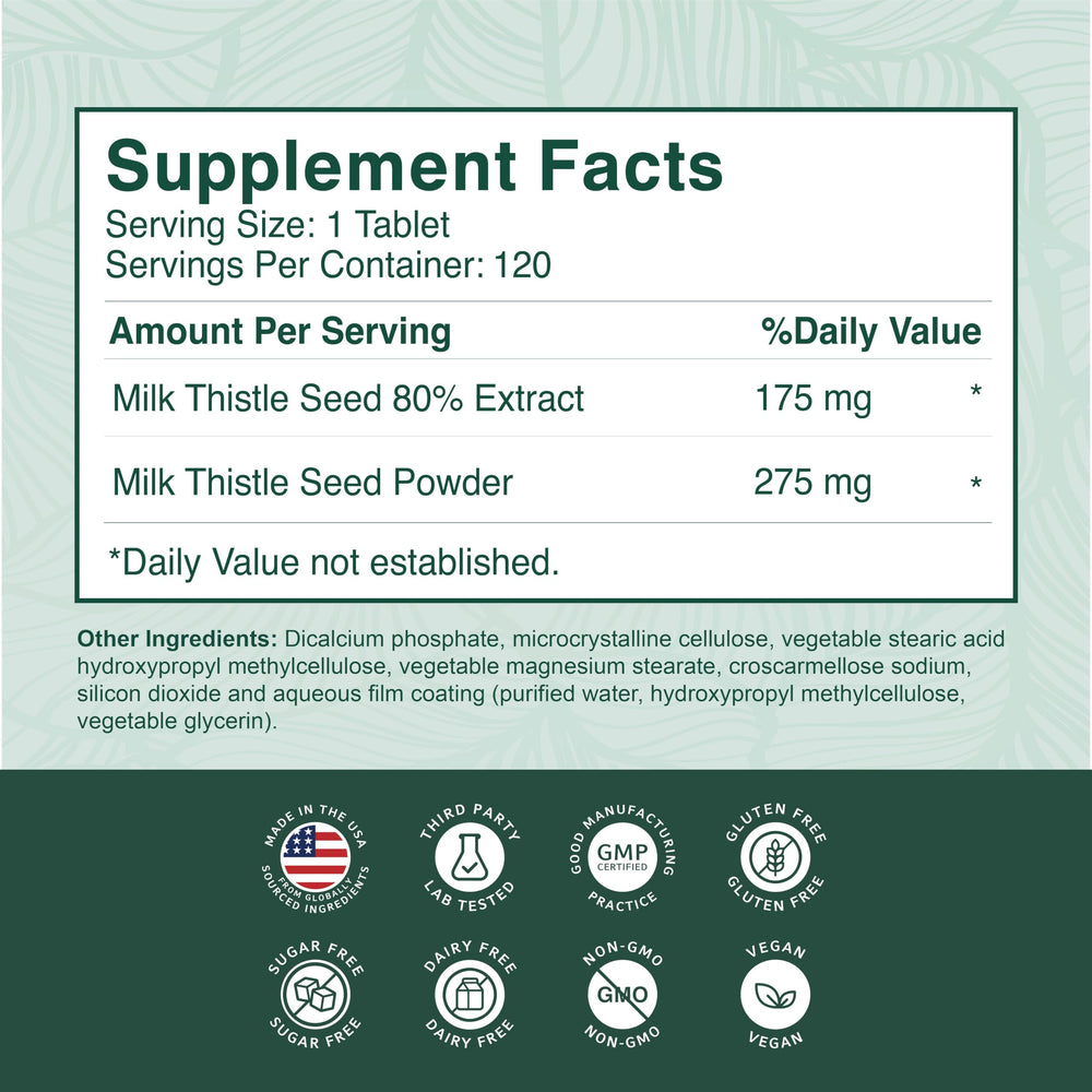 USA-made, lab-verified quality badge for PurePremium Milk Thistle