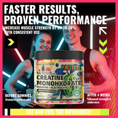 135-count vegan, sugar-free creatine gummies