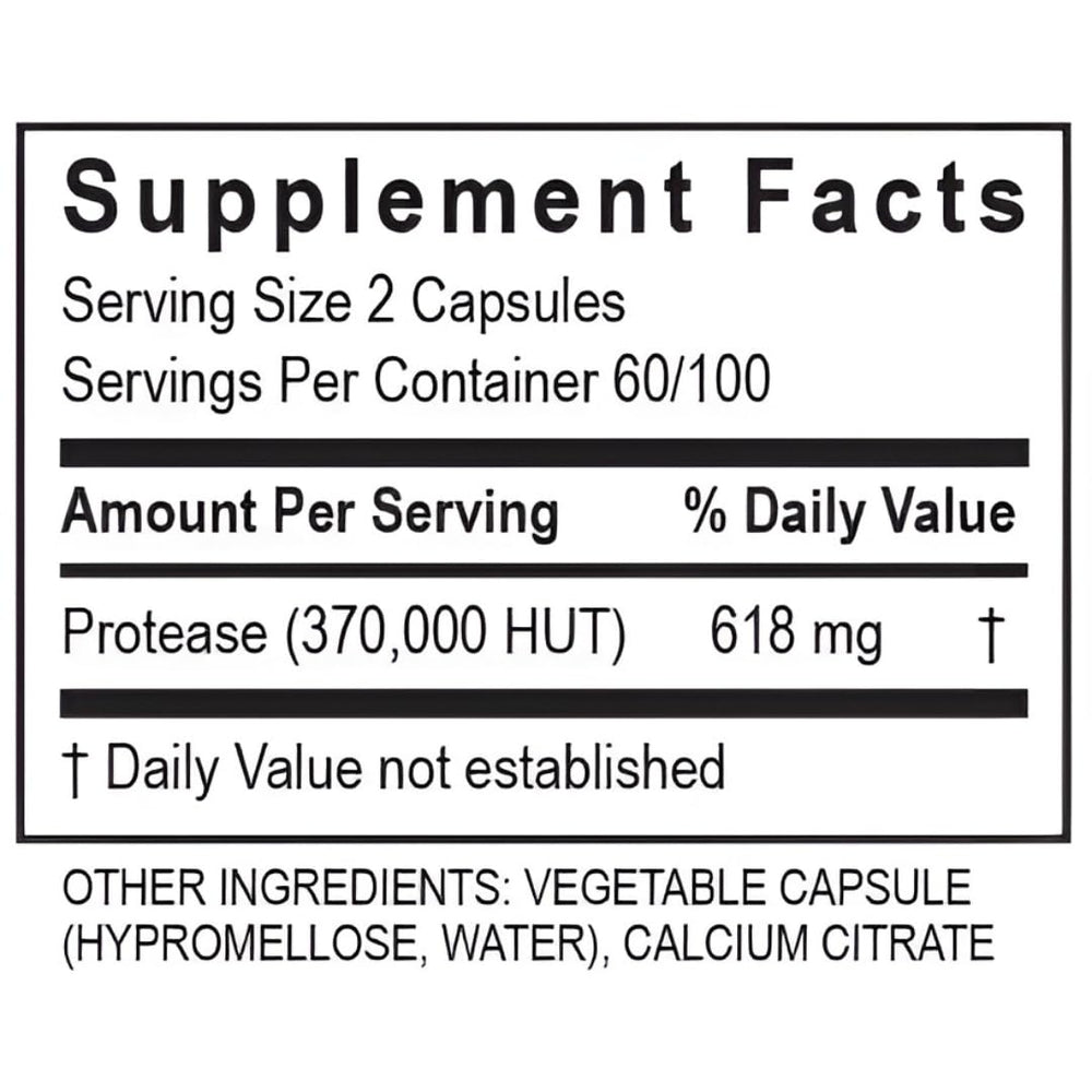 Made in USA Purezyme packaging showing capsule bottle
