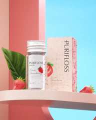 PURIFLOSS Sweet Strawberry scented dental floss