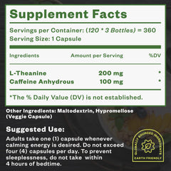 Purisure caffeine-theanine daily-use quick energy for on-the-go tasks and workouts