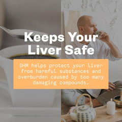 Lifestyle concept showing wellness with Purisure DHM supplement