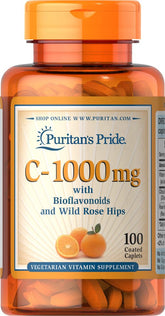Puritan's Pride Vitamin C 1000 mg bottle - 100 count