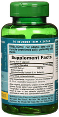 Puritan's Pride Beet Root Extract packaging front view