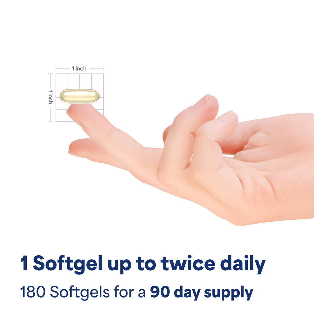 180-count rapid-release bilberry softgels