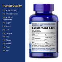 Packaging variation for Puritan's Pride Calcium 1500 mg + Vitamin D3