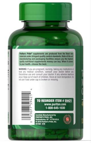 Puritan’s Pride magnesium complex bottle