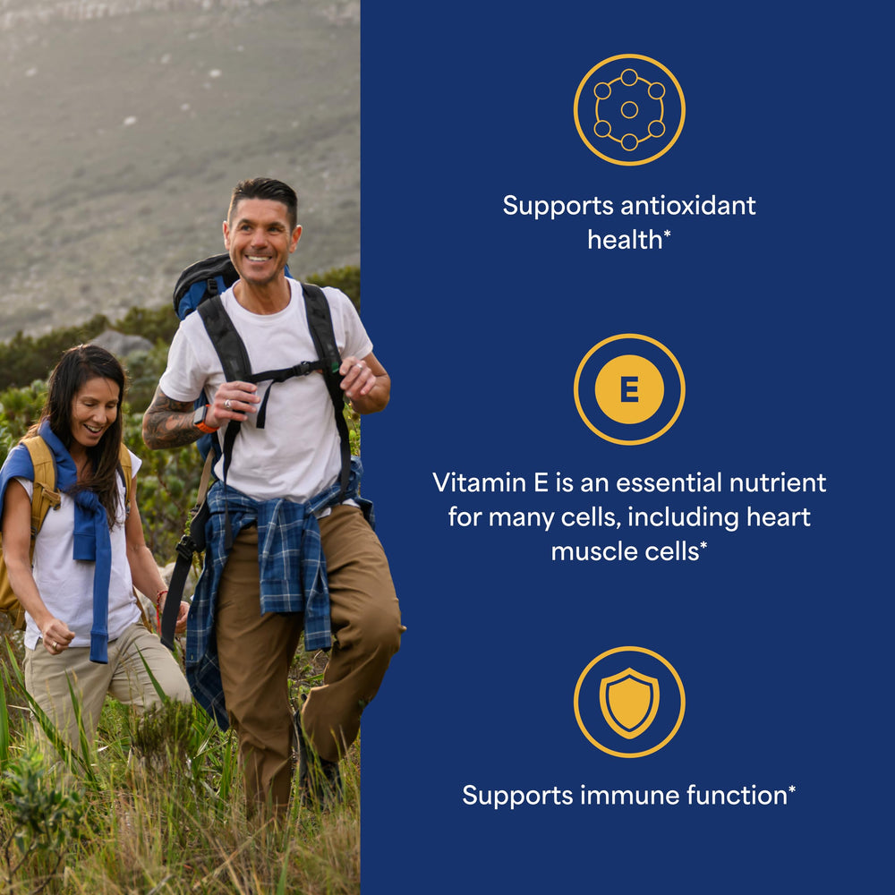 Two Puritan's Pride Vitamin E 450 mg (10,000 IU) rapid-release softgels packs