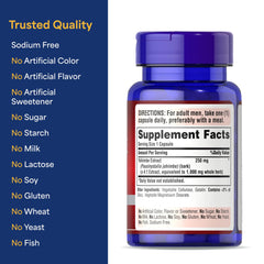 Gluten-free and non-GMO claim on packaging