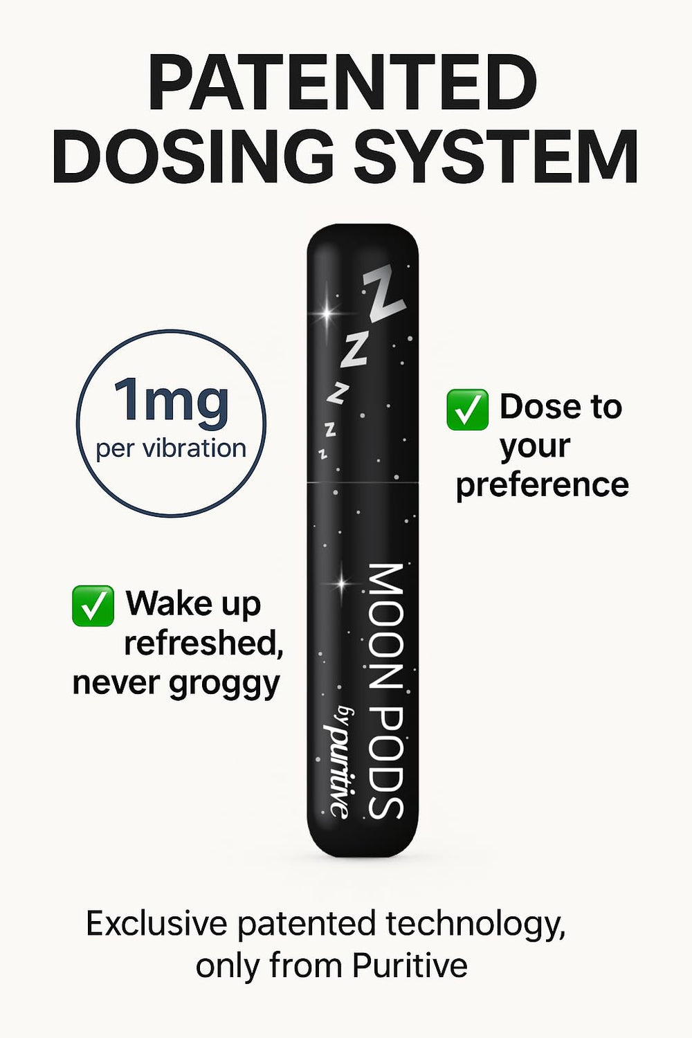 Aroma of lavender and chamomile from Puritive Melatonin Diffuser