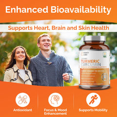 Organic turmeric curcumin supplement ingredients