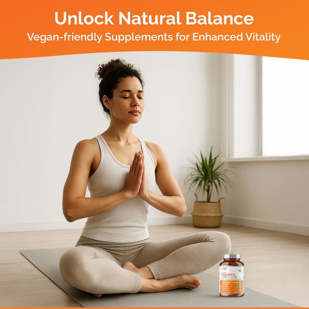 Vegan, non-GMO turmeric capsules