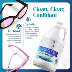 Fragrance-free, VOC-free Purity Lens Cleaner