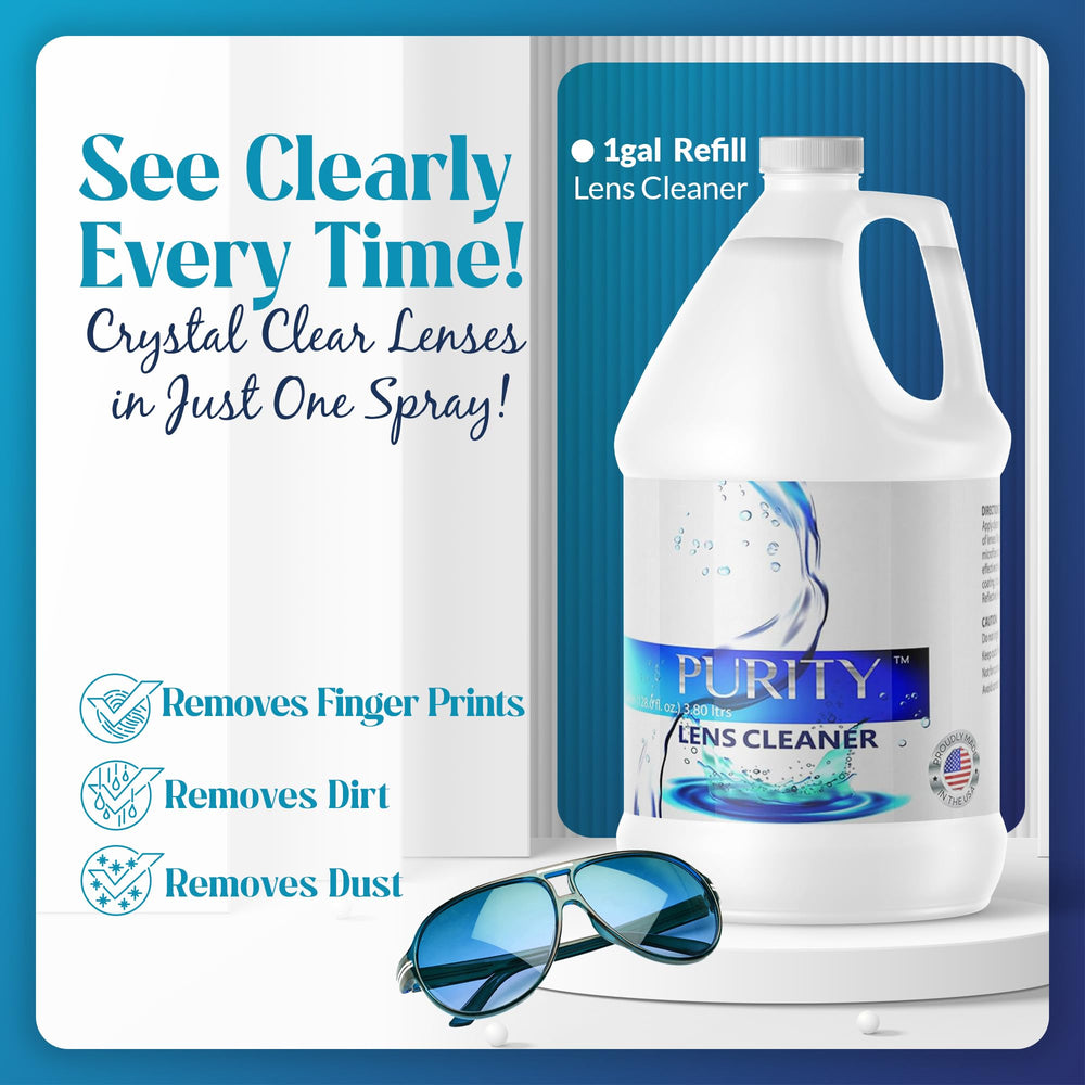 Purity Lens Cleaner refill bottle