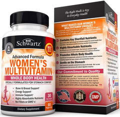 Purity-tested and allergen-free multivitamin label